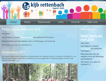 Tablet Screenshot of kljb-rettenbach.de